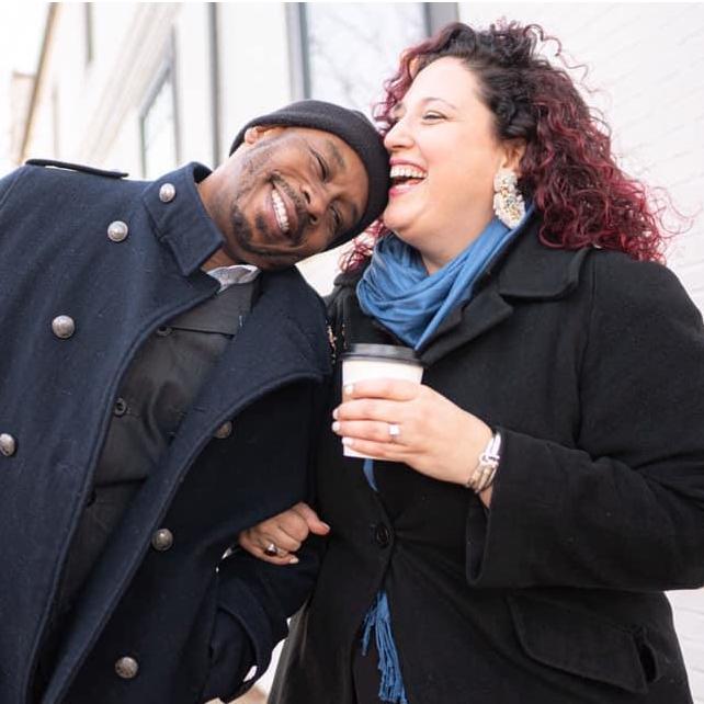 Engagement photo shoot outtake