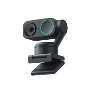 Insta360 - Link 2 PTZ 4K Webcam for Conferencing, Gaming & Streaming, 1/2" Sensor, AI Tracking, works w/ Zoom, Teams, Twitch & more - Black