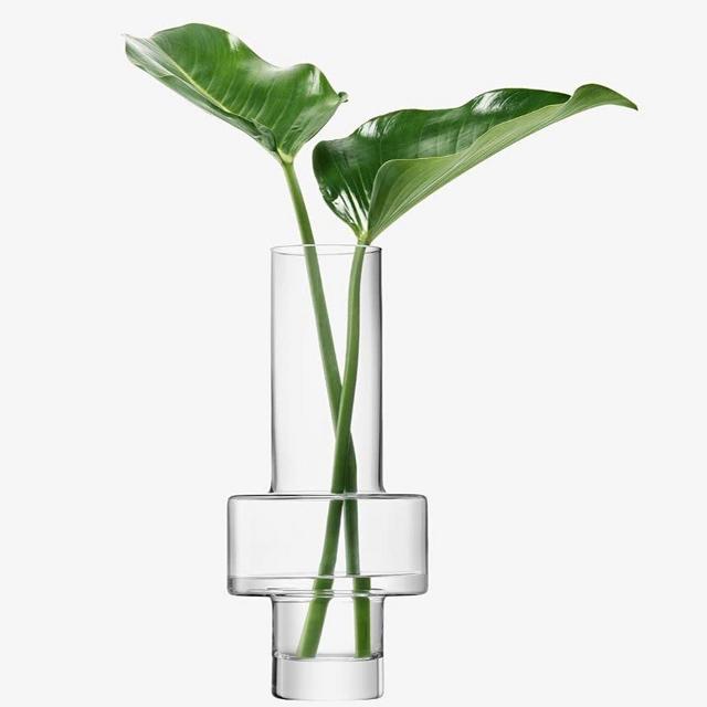 Metropole Bratislava Vase 15.75'' Clear