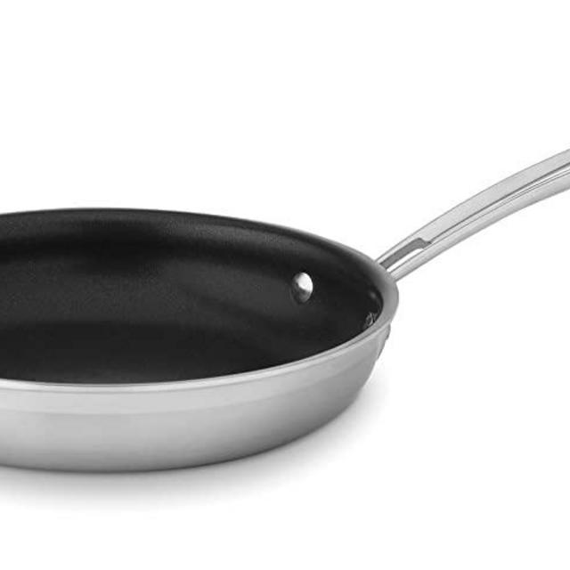 Cuisinart MCP22-20NSN MultiClad Pro Nonstick Stainless Steel 8-Inch Skillet