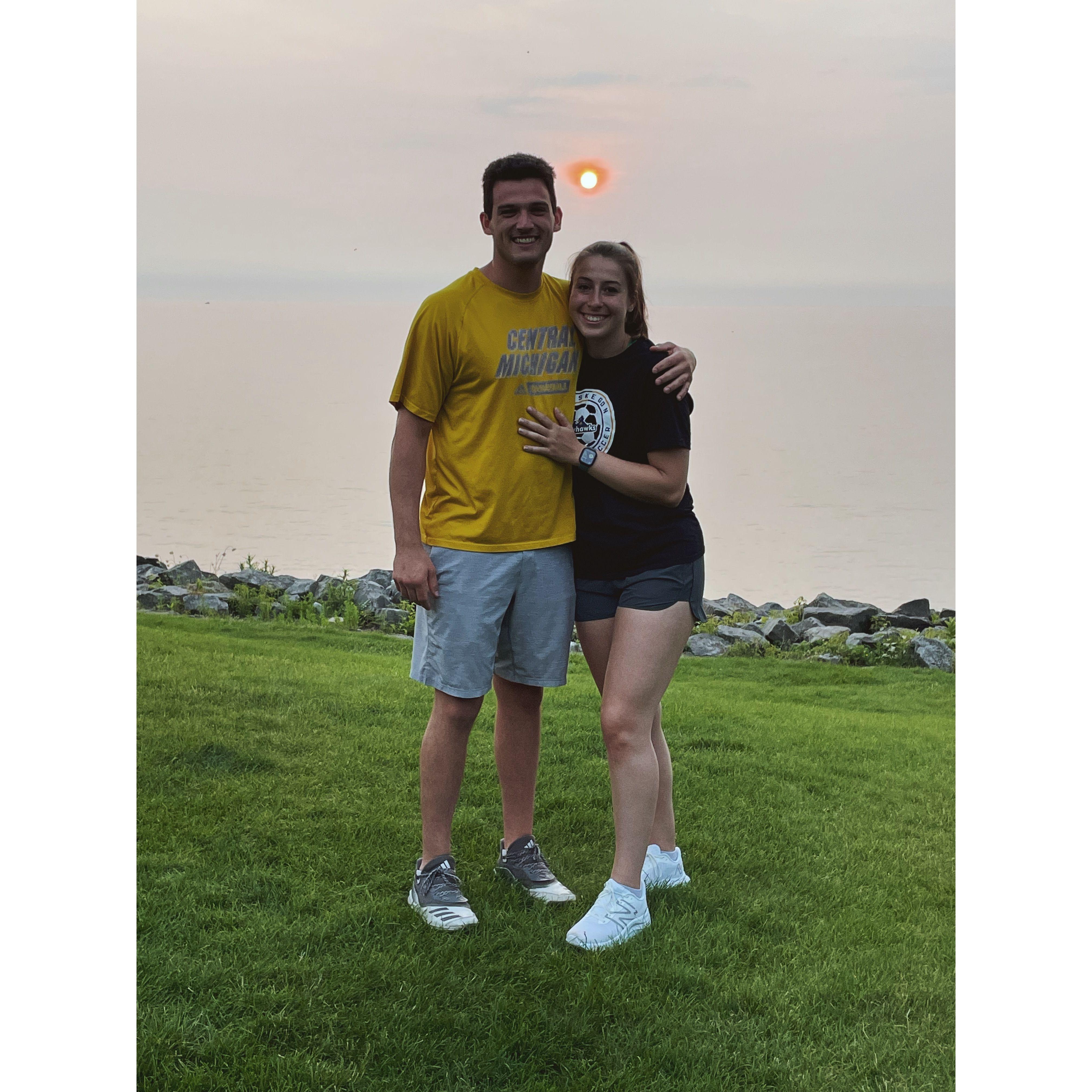 Petoskey with the Bride family!