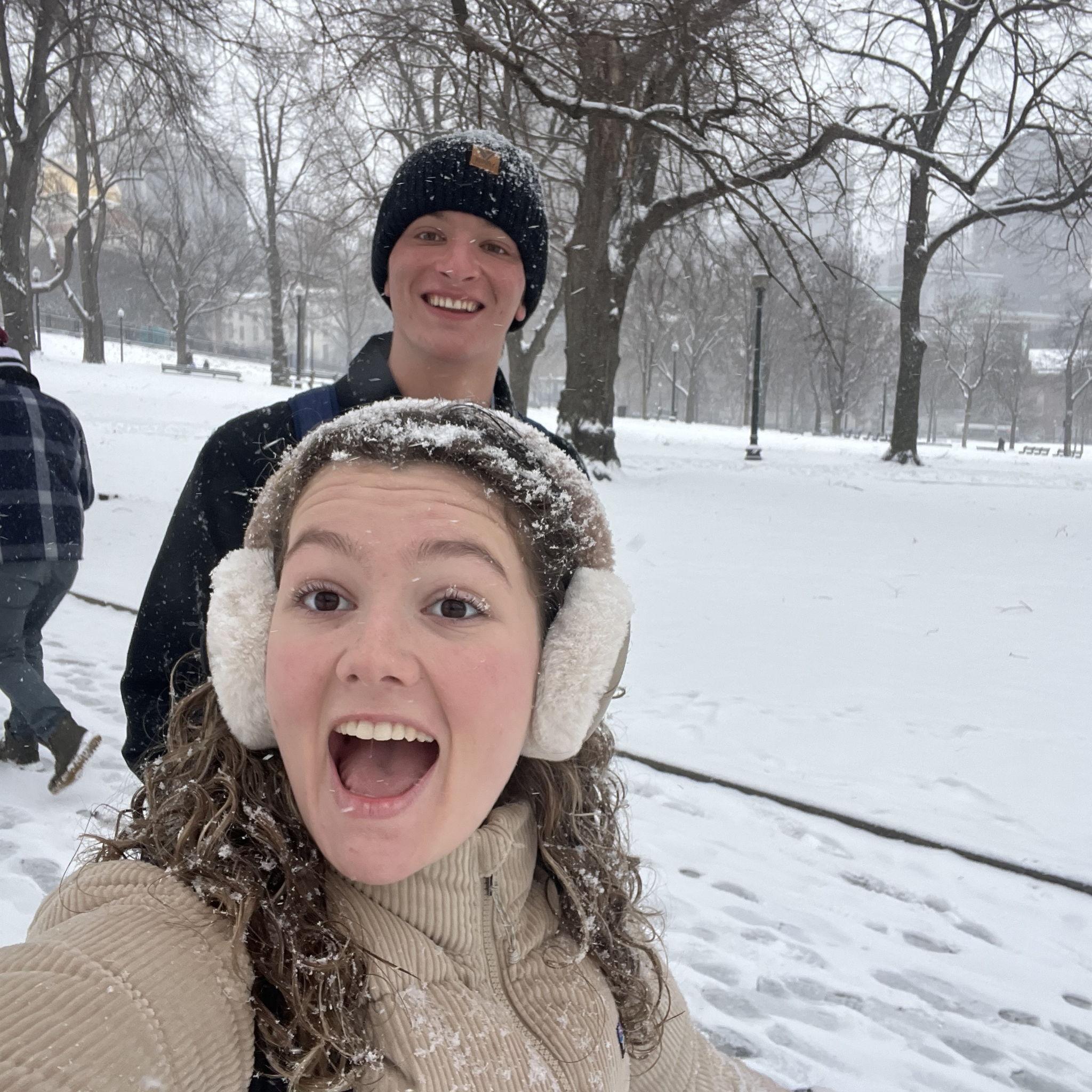 First Snow of the Winter!