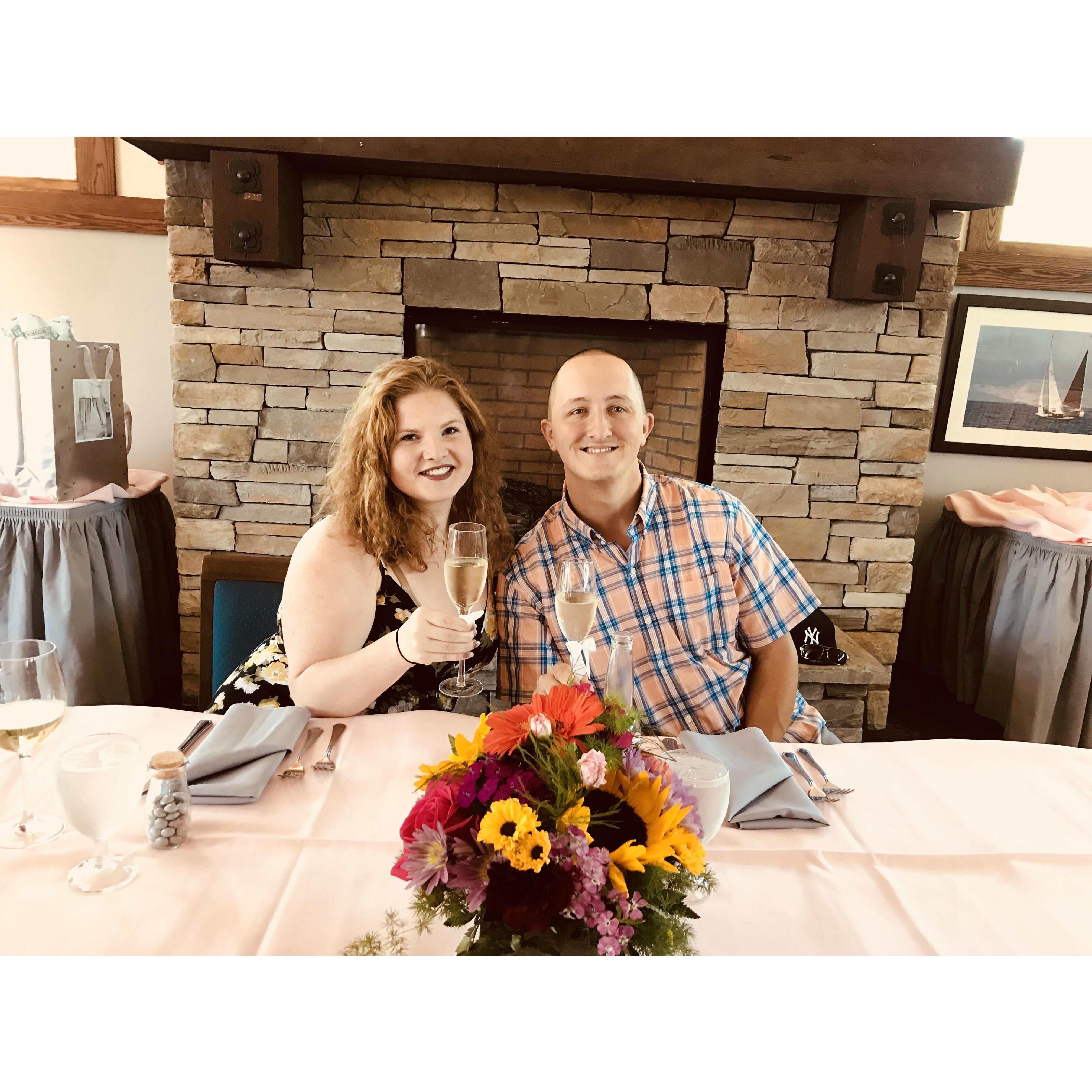 Our engagement party!