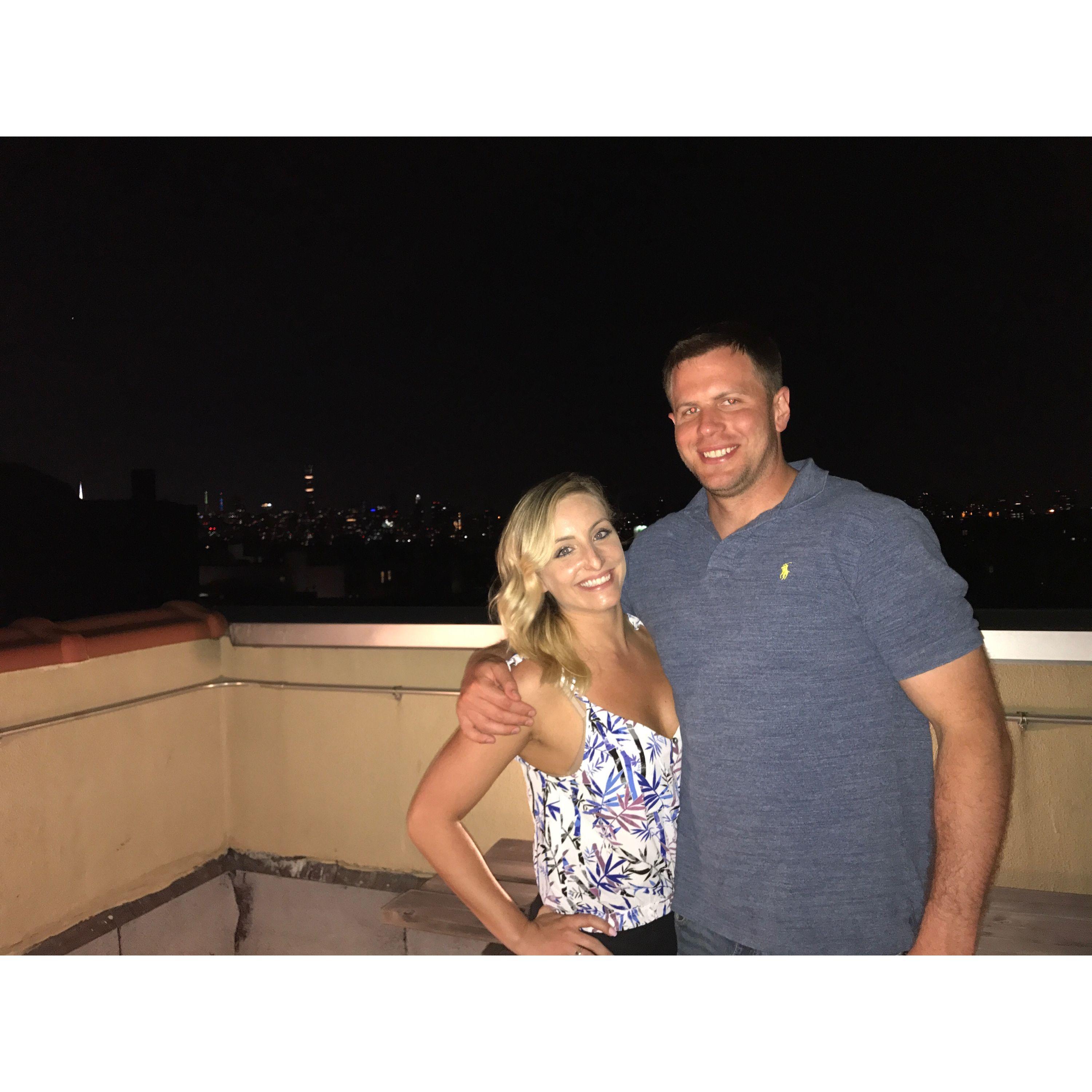 The first night we met!