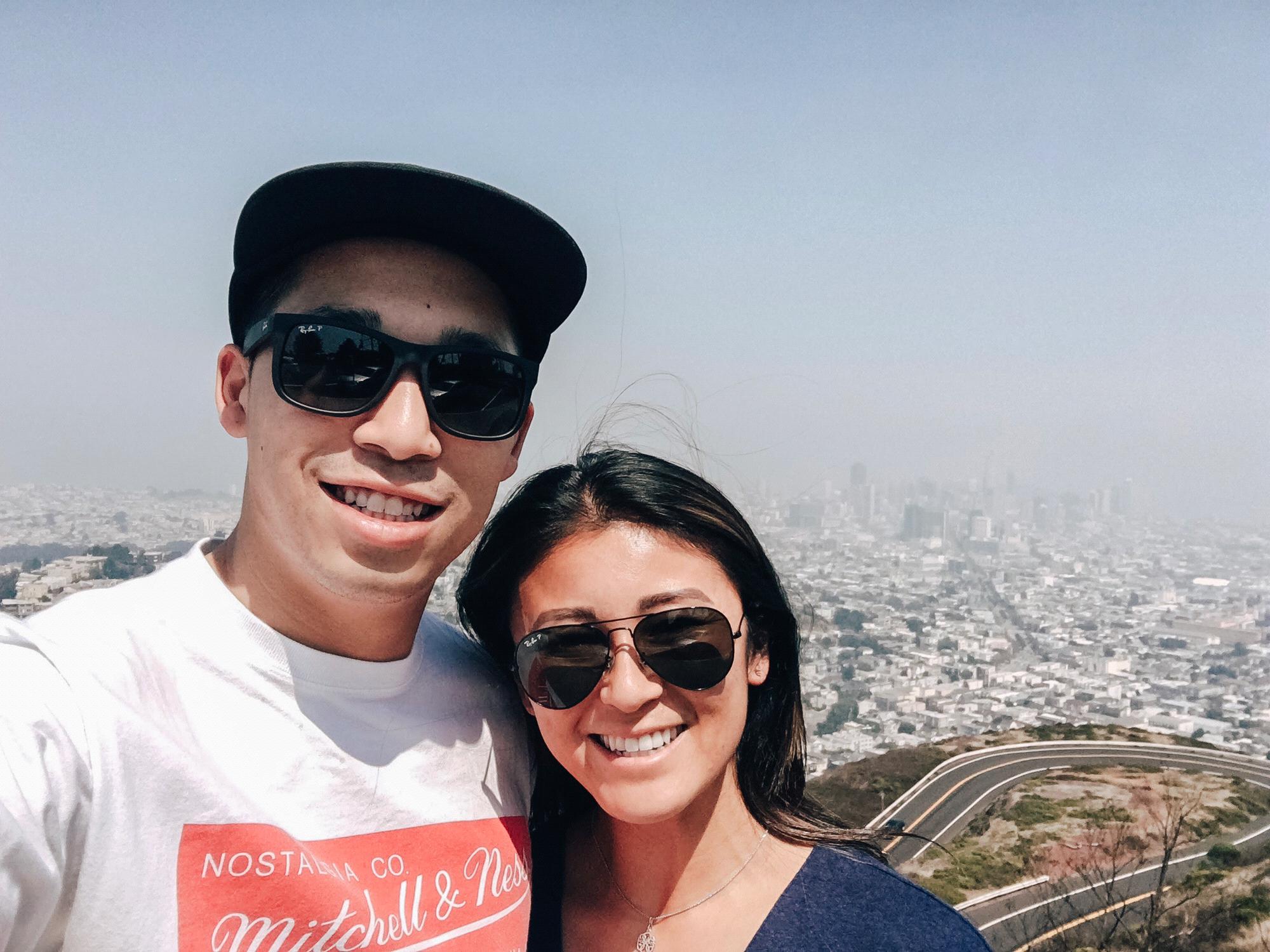 Looking over San Francisco