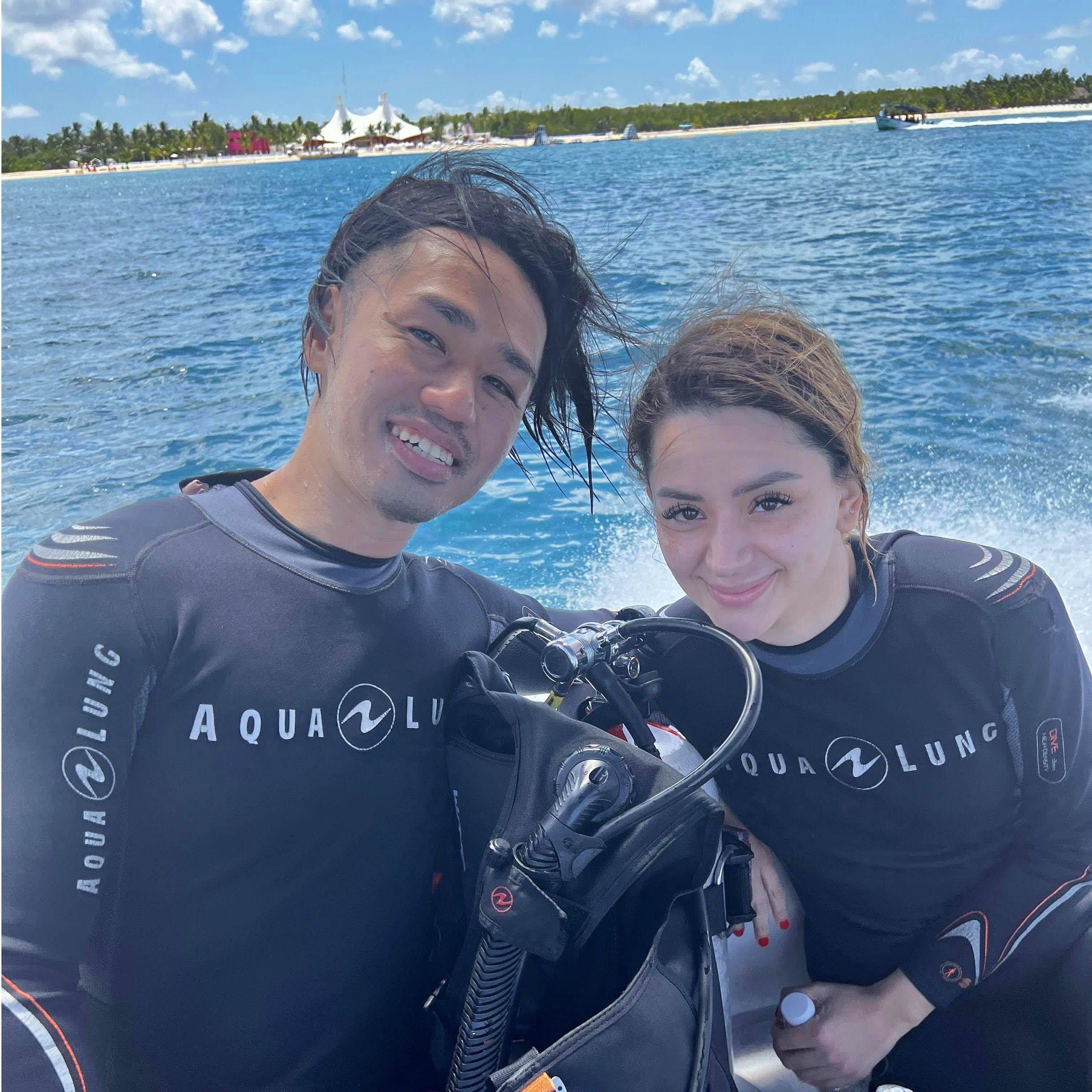 Nuestro primer buceo! Cozumel, México
メキシコ、コスメル、初ダイビング