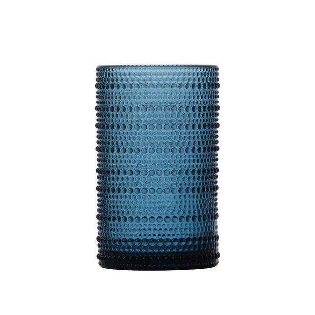 Jupiter Beaded High Ball Glass, Set of 6 - Blue
