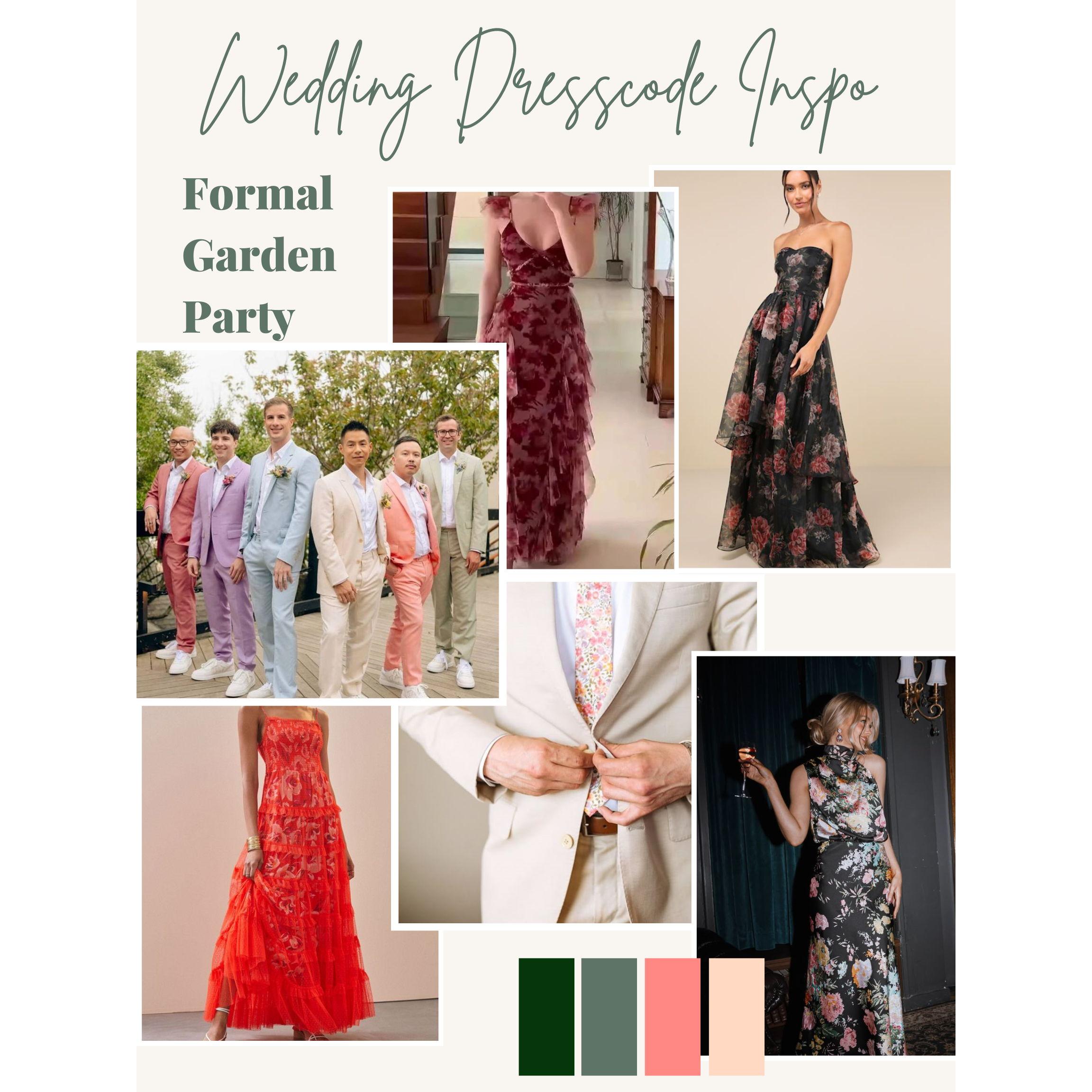 Want to wear a black dress? Go for it! Keep it playful, moody and fun!