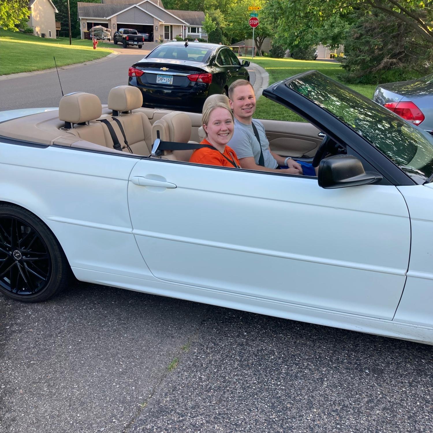 Convertible ride 4th of July 2022