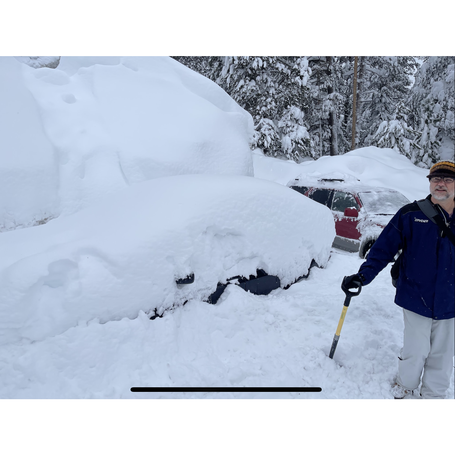 First time stranded in a snow storm in Tahoe during Christmas of 2021