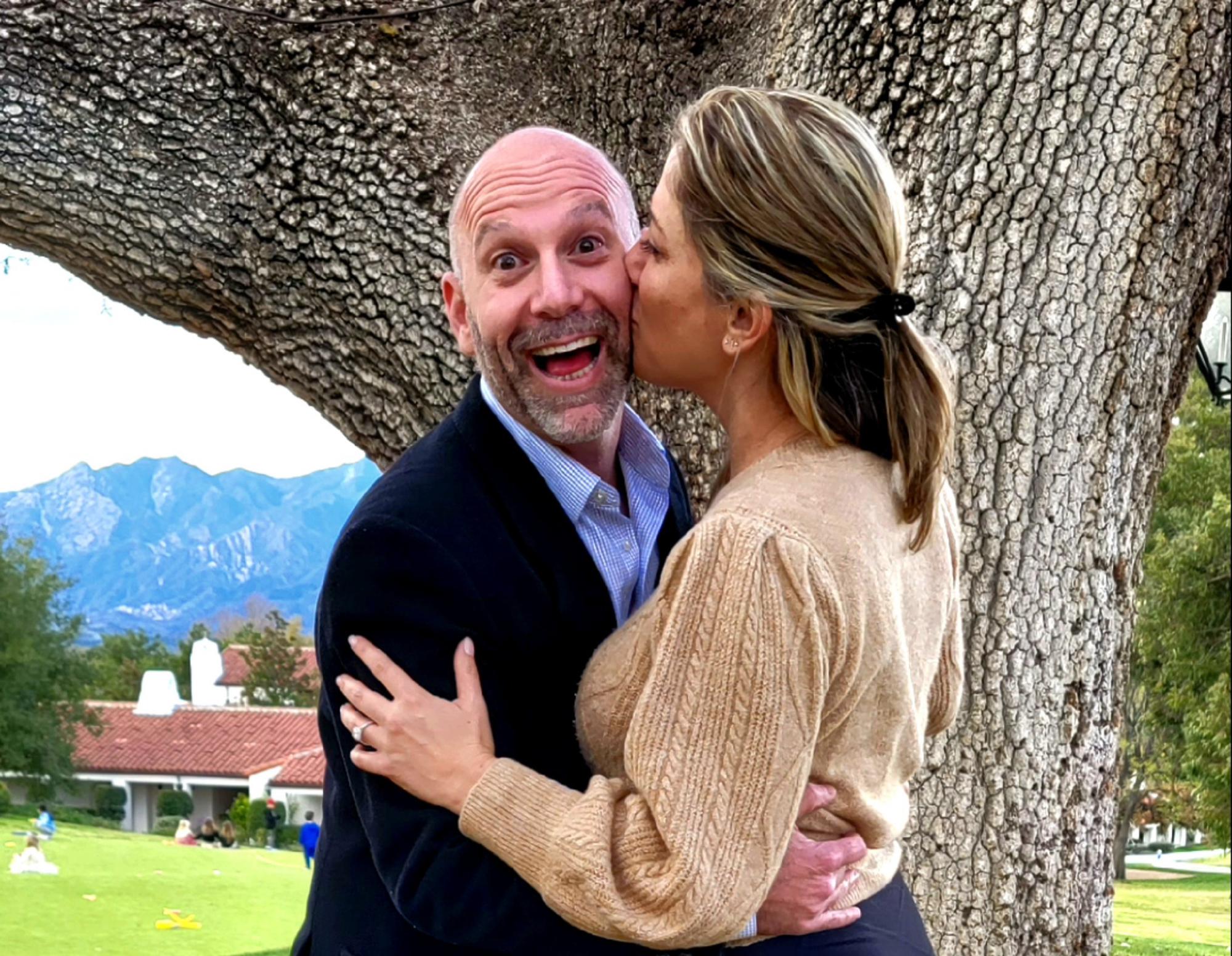 Proposal day at Ojai Valley Inn in December 2022