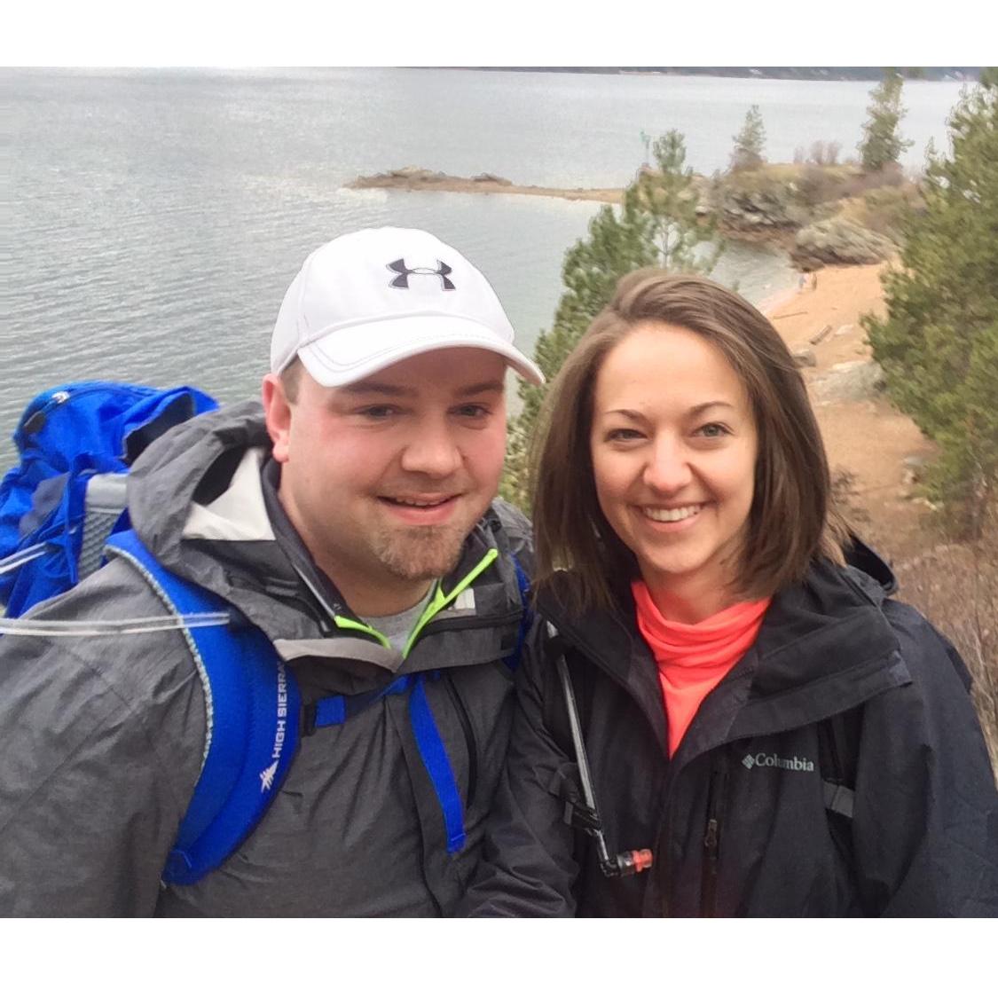 First hike on Tubbs hill!