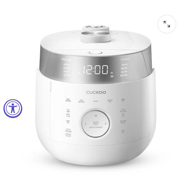 6-Cup IH Twin Pressure Rice Cooker (CRP-LHTR0609F)