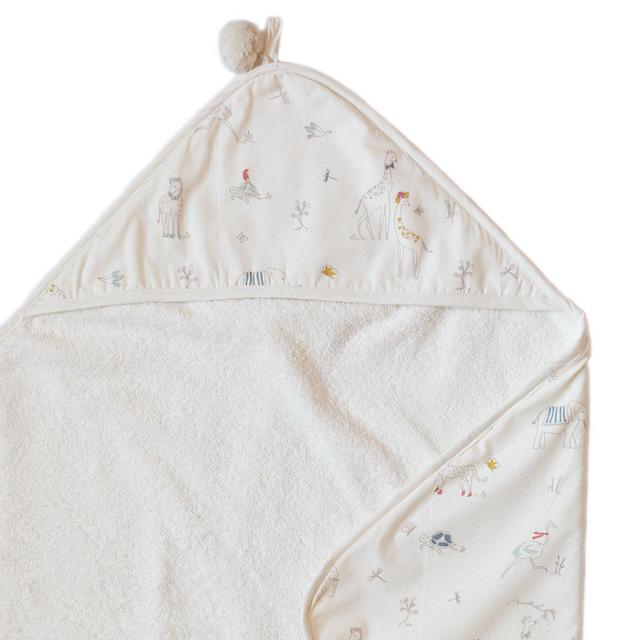 Pehr Hooded Towel - Noah's Ark