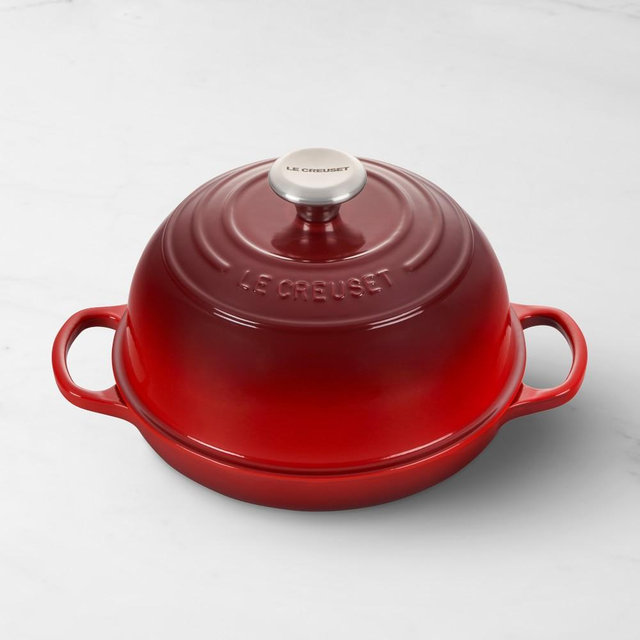 Le Creuset Enameled Cast Iron Bread Oven, 9 1/2", Red
