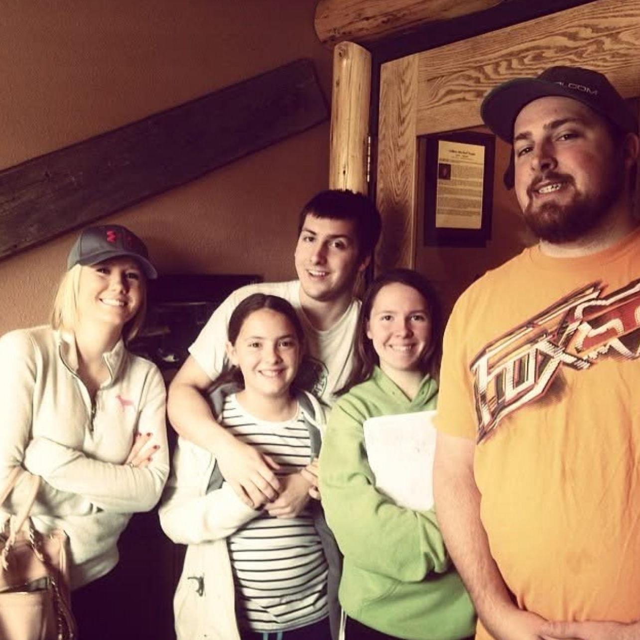 Emma and her siblings.