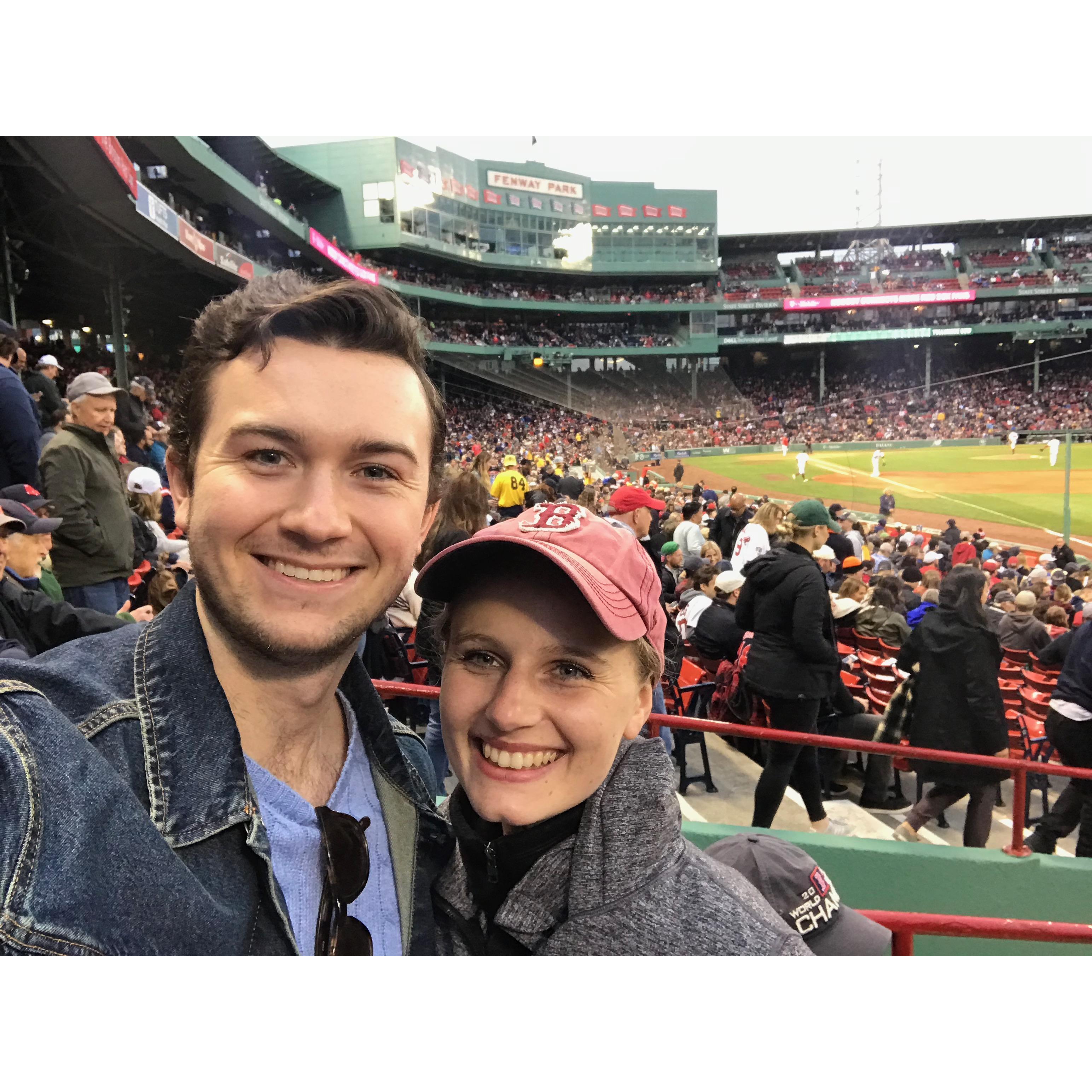 Sox game. (2019)
