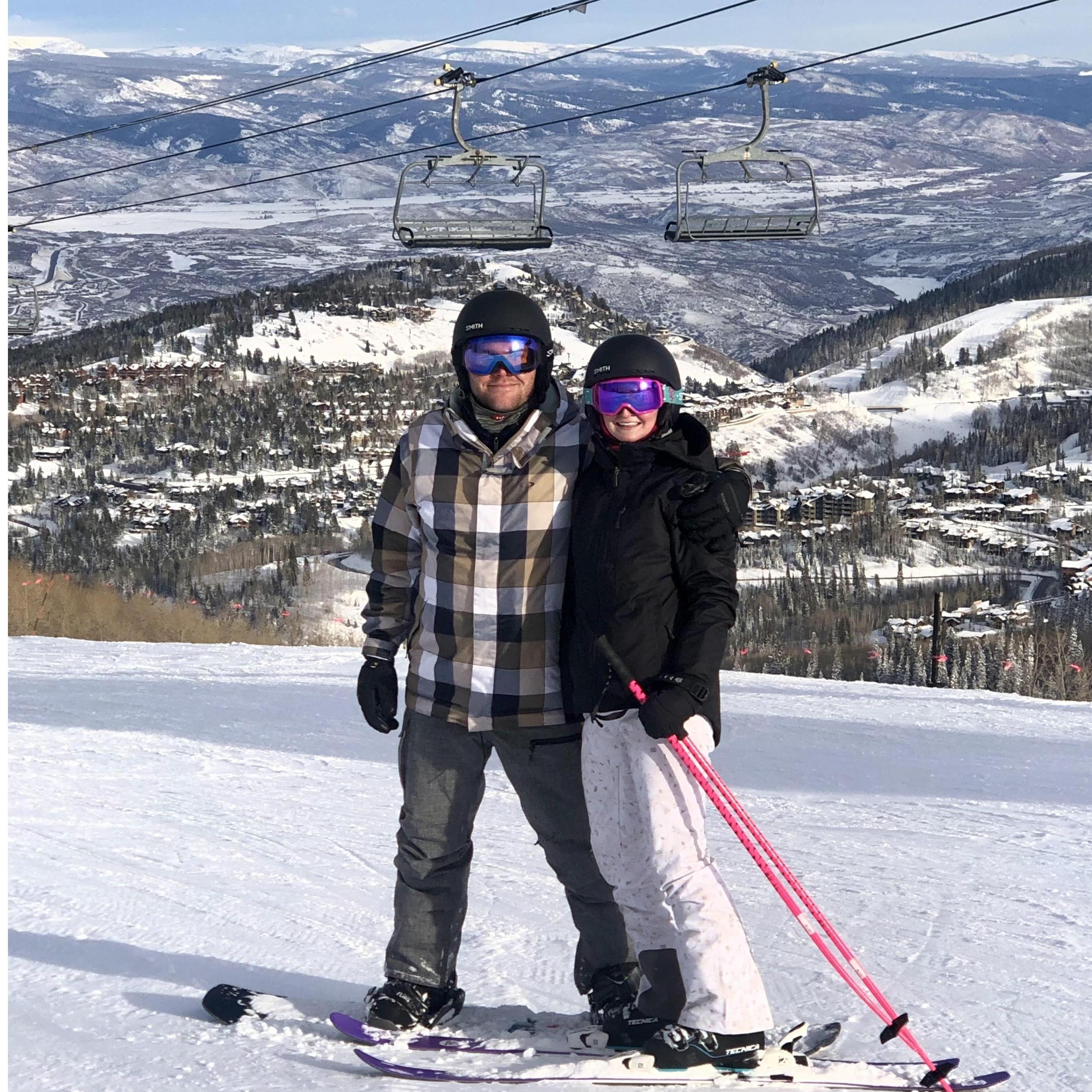 Out in Park City, UT