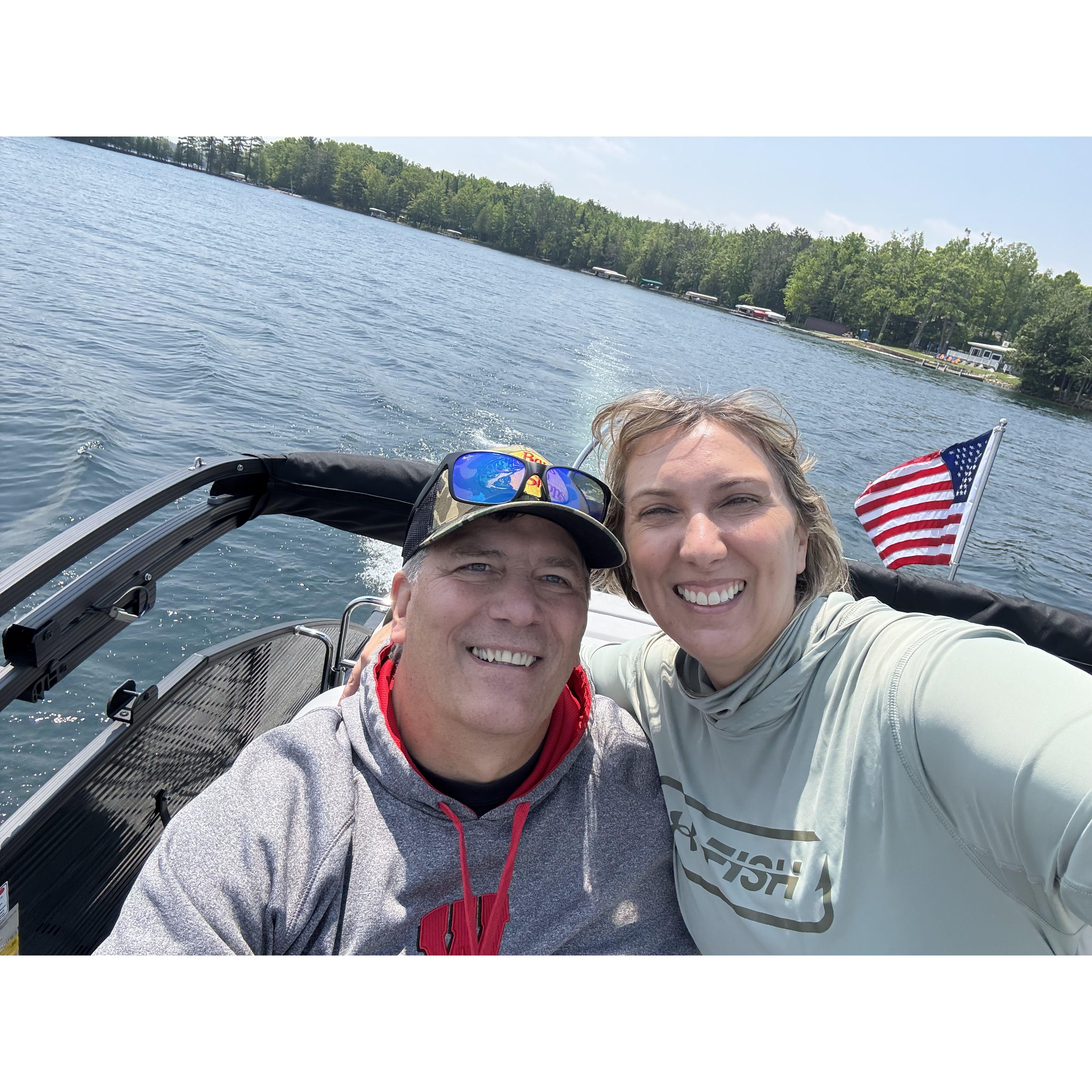 On the lake