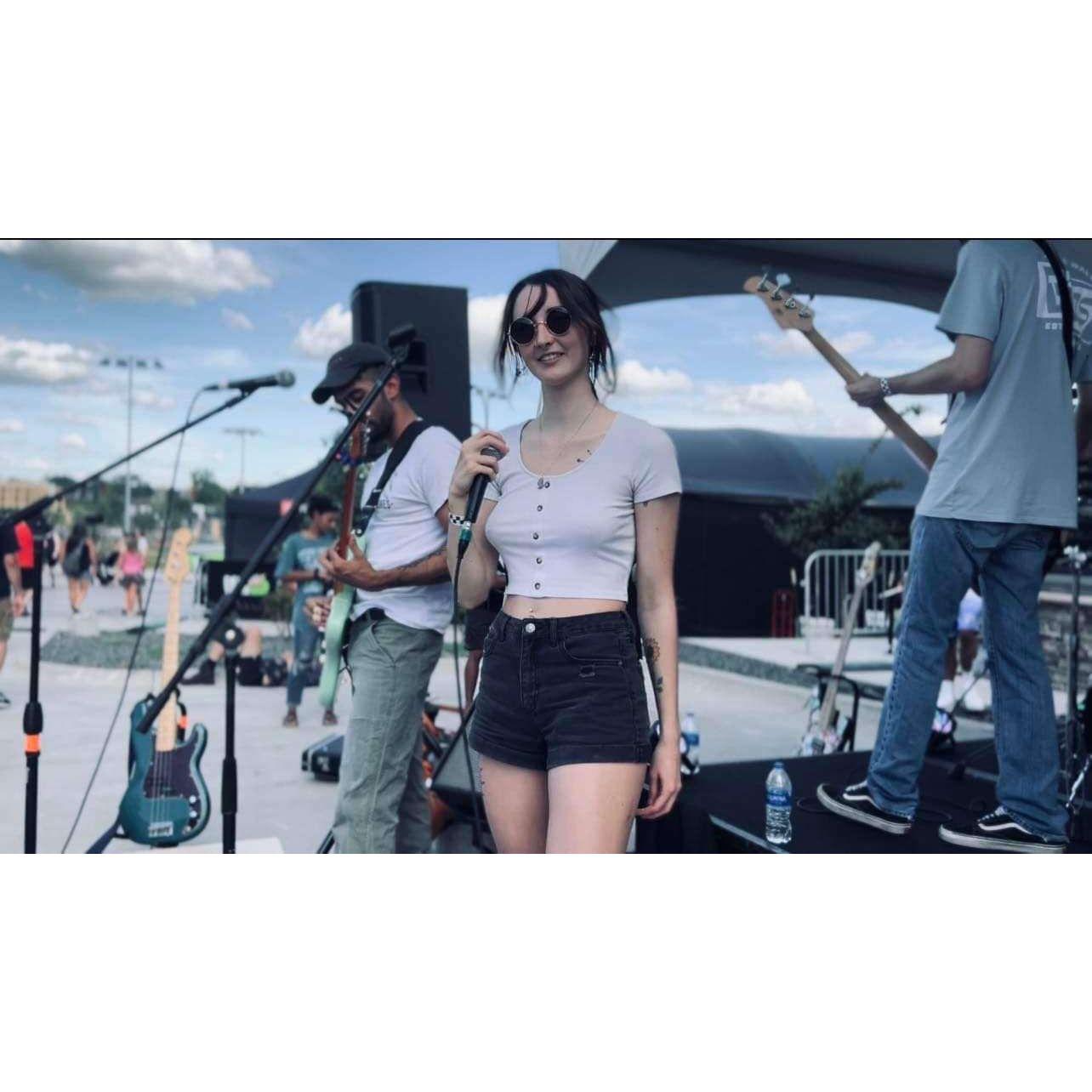 we became the first band to play at the international skateboarding competition, Dew Tour, 7/29/2022