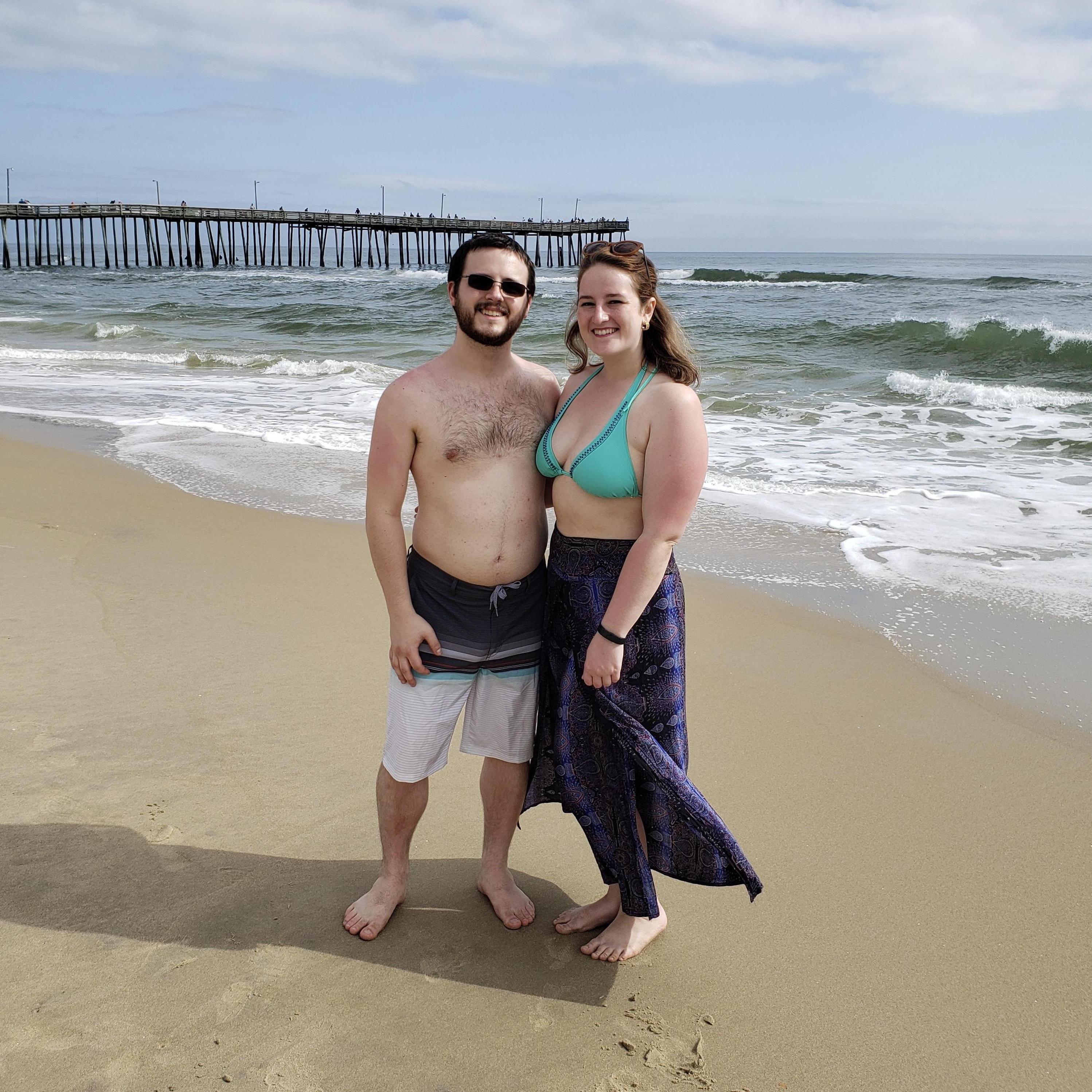 Celebrating our 6-year anniversary at Virginia Beach [2020]