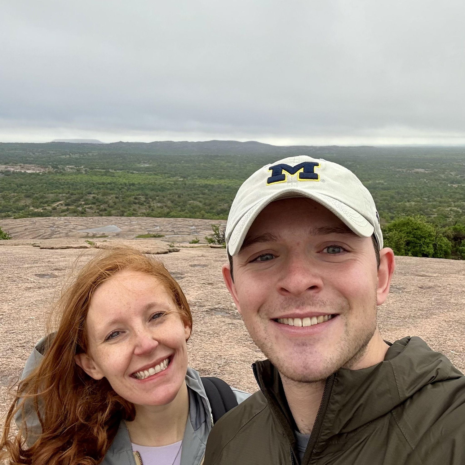 At Enchanted Rock!