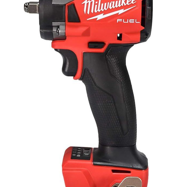 Milwaukee FUEL 2854-20 3/8 Brushless Cordless Impact Wrench Volt (Bare Tool Only), Red