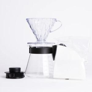 V60 Pour Over Coffee Starter Set 02 (Black)