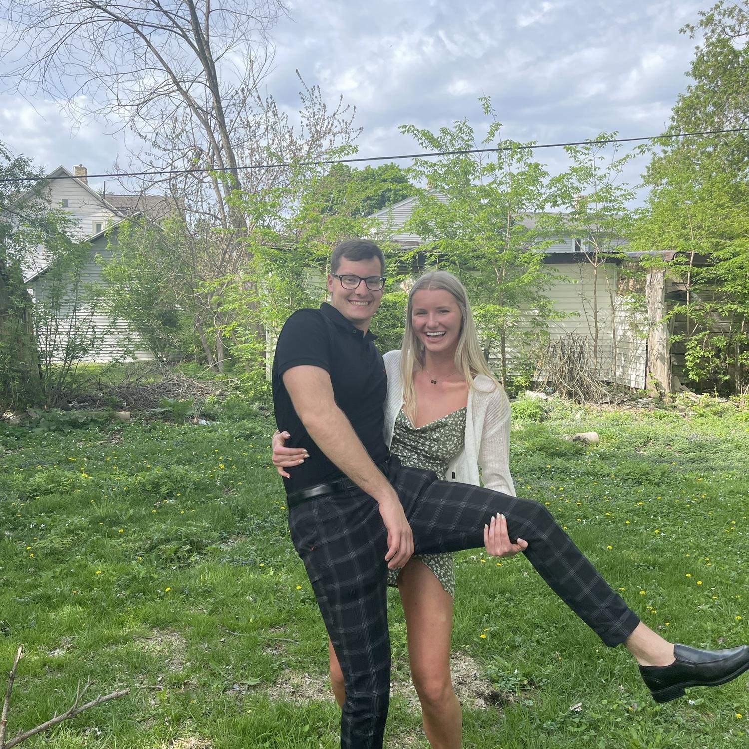 Matthew's undergrad graduation! Bachelors in Exercise Science