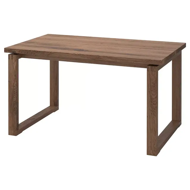 MÖRBYLÅNGA Table, Oak Veneer Brown Stained 55x33 "