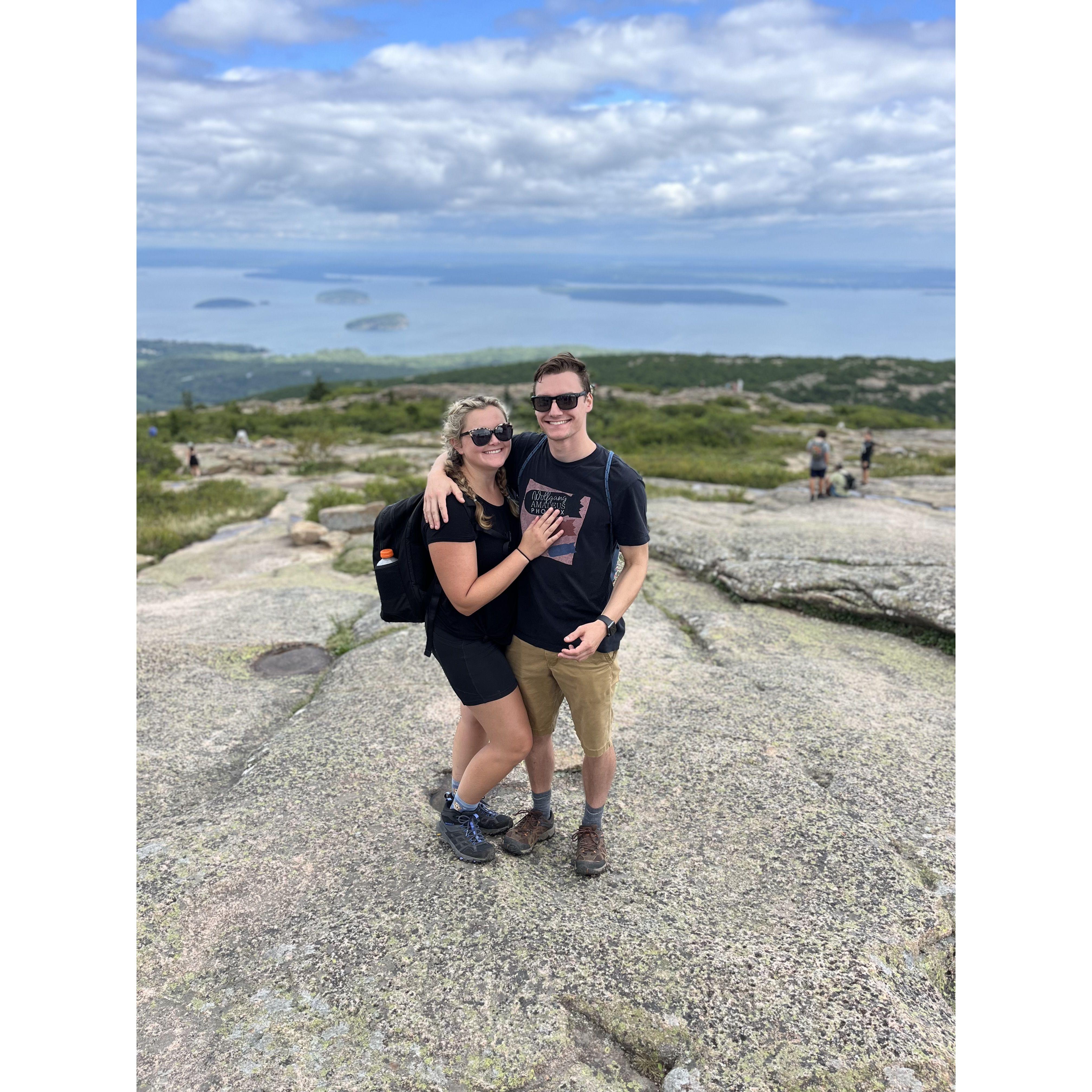 Hiking Cadillac Mountain