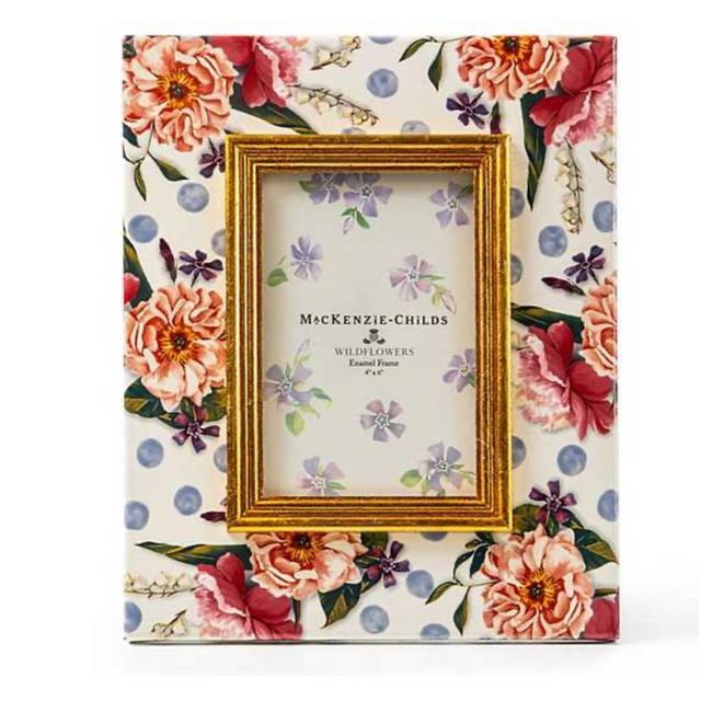 Mackenzie-Childs Wildflower 4x6 Frame