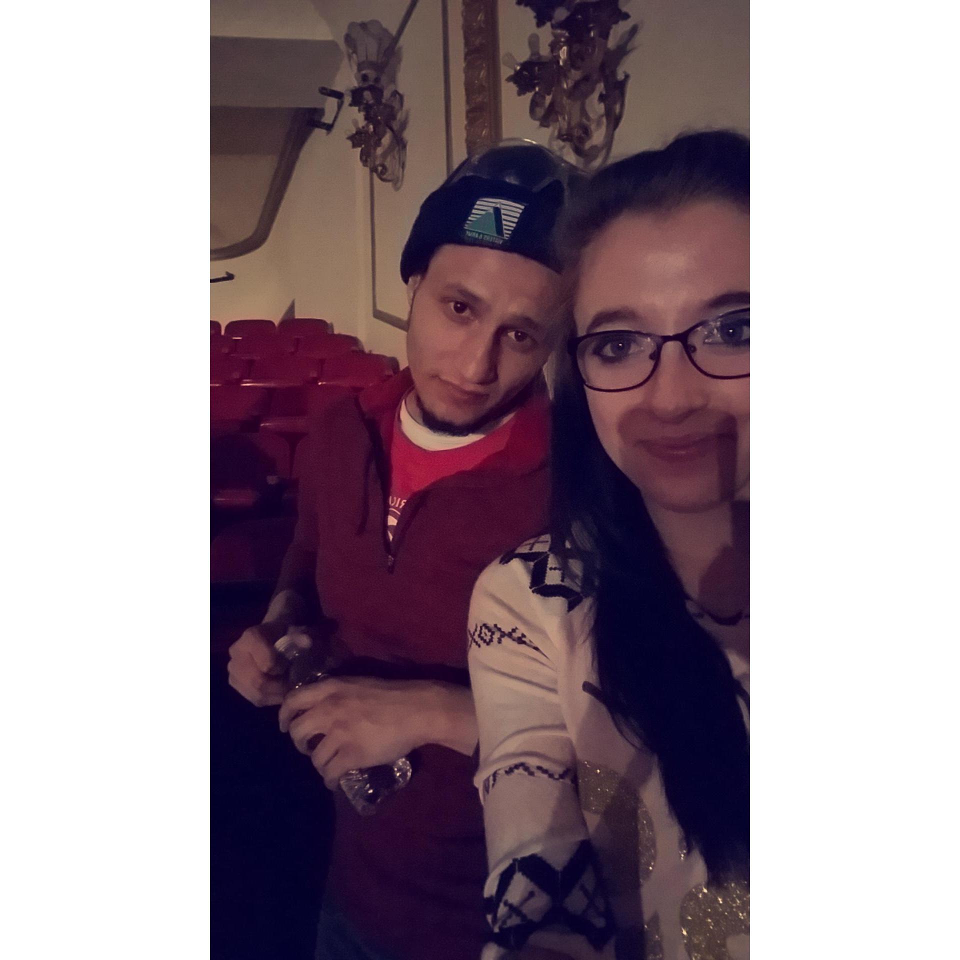 First concert together in Madison