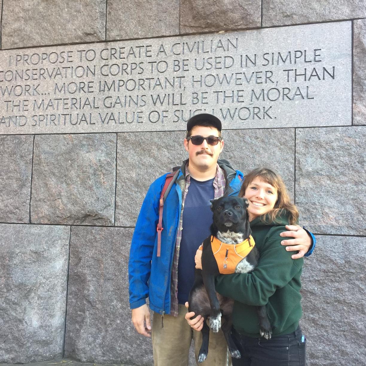 DC in 2018- he was still in ACE and I was in my bangs era