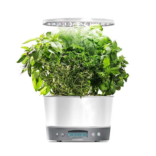 AeroGarden Harvest Elite 360 360-White Indoor Garden, White