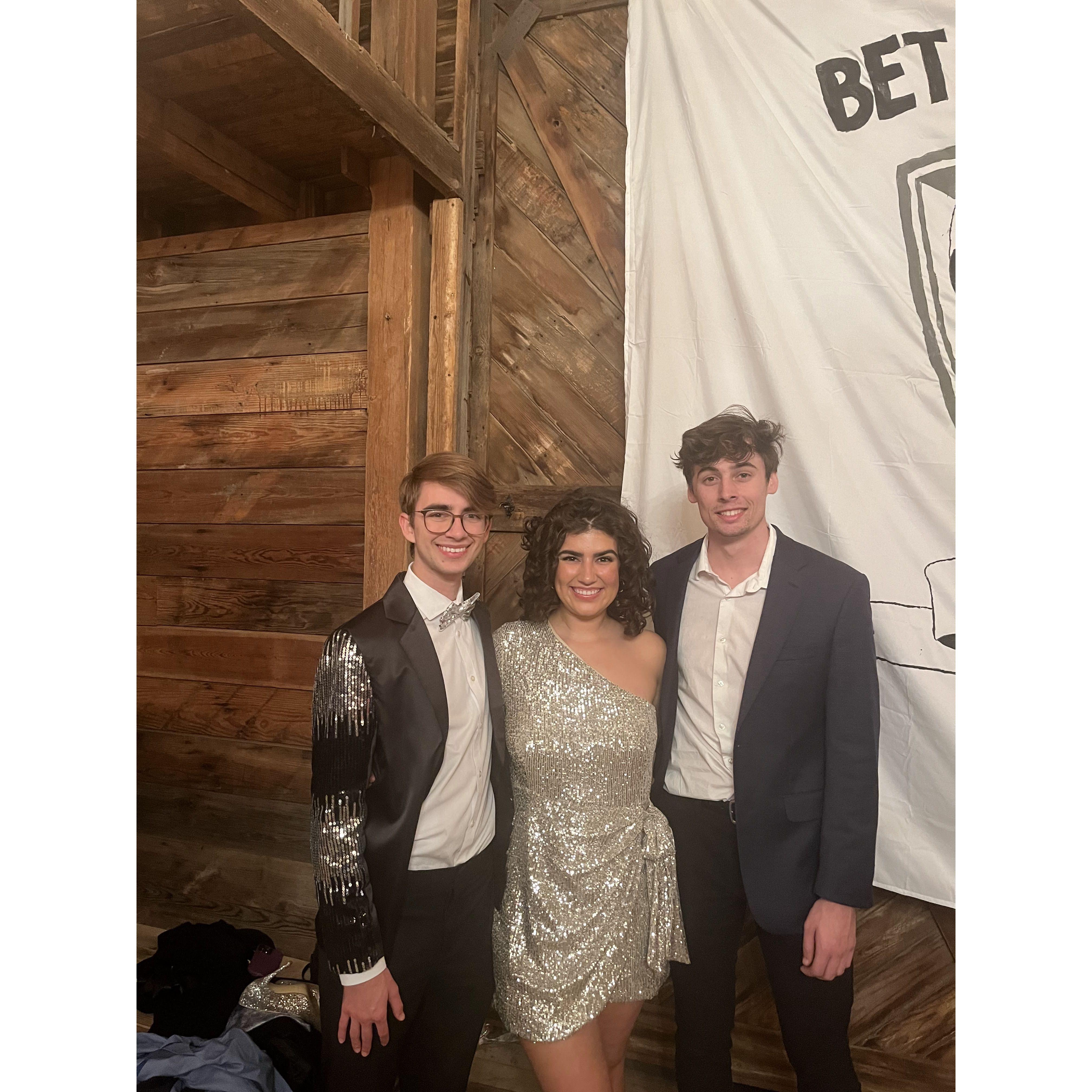 We were Noah's date to BYX Formal!
