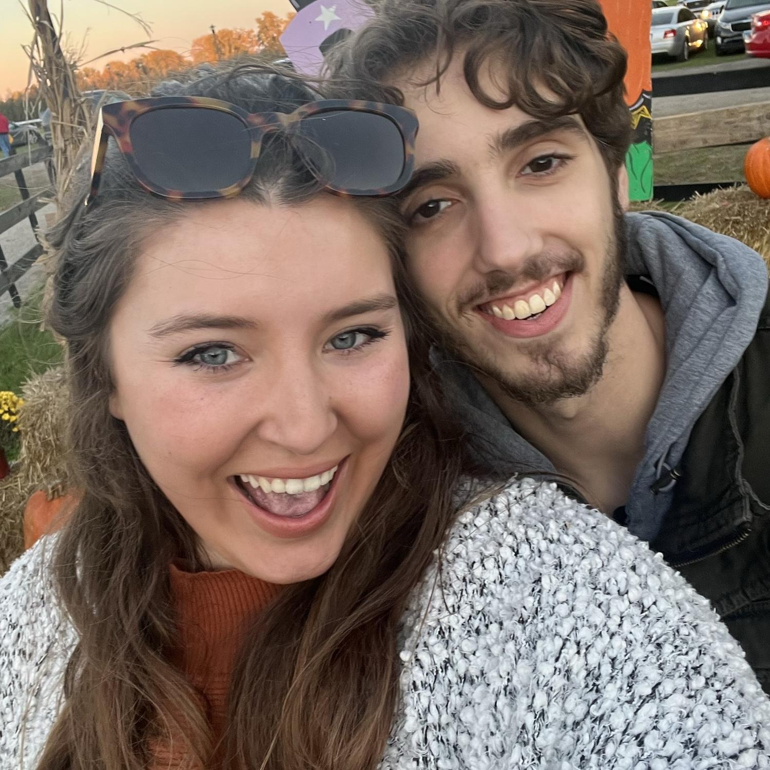 Apple picking and pig racing