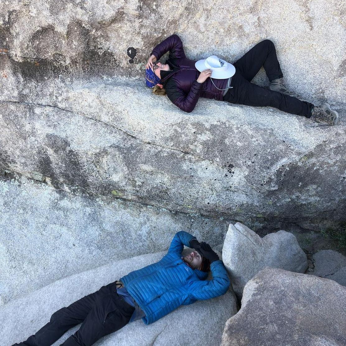 ... and we took that photo again in 2020 in the exact same spot!