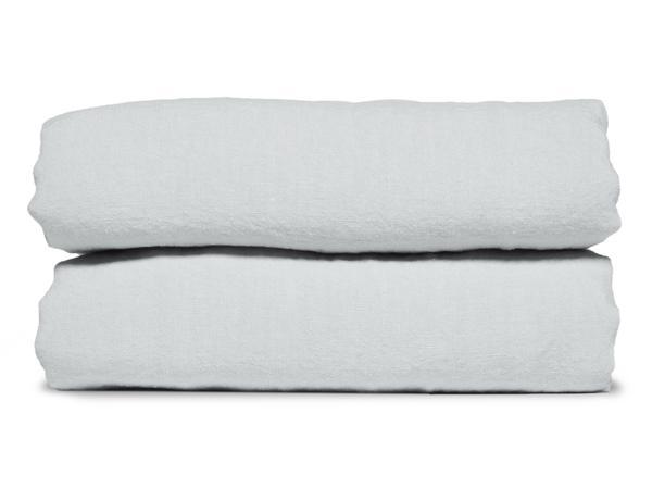 Parachute King Linen Fitted Sheet in Fog