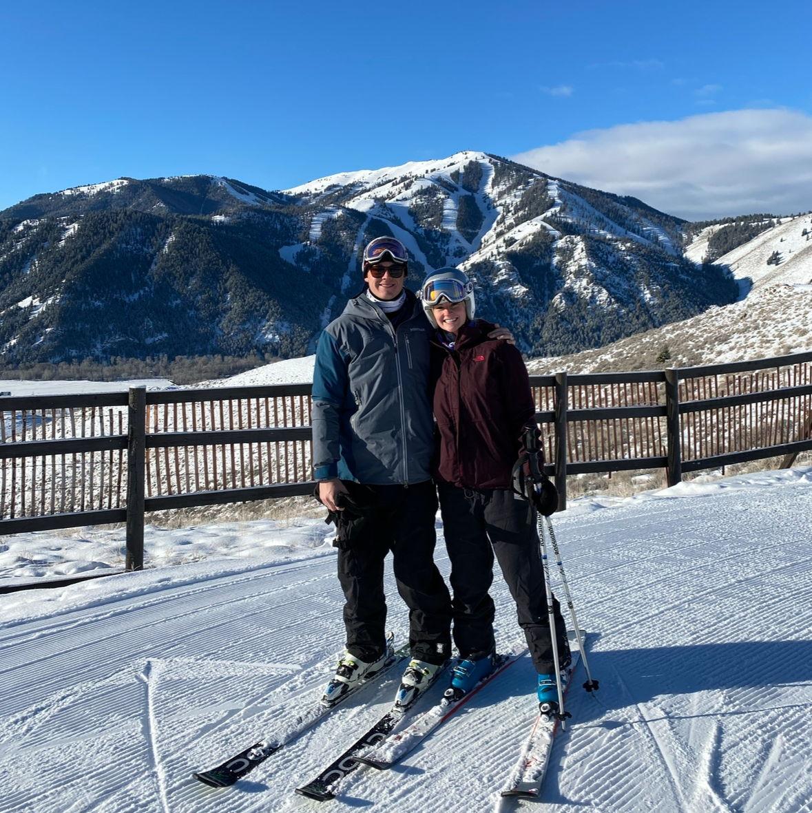 Katie's first trip to Sun Valley, ID to celebrate NYE and pretend to know how to ski!