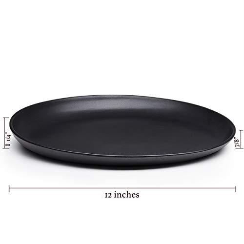 Voga Faux Cast Iron Melamine Serving Dish with Handle 8.7 inch 6 count box