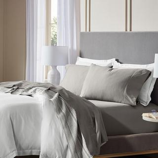 Signature Hemmed 4-Piece Organic Cotton Sheet Set