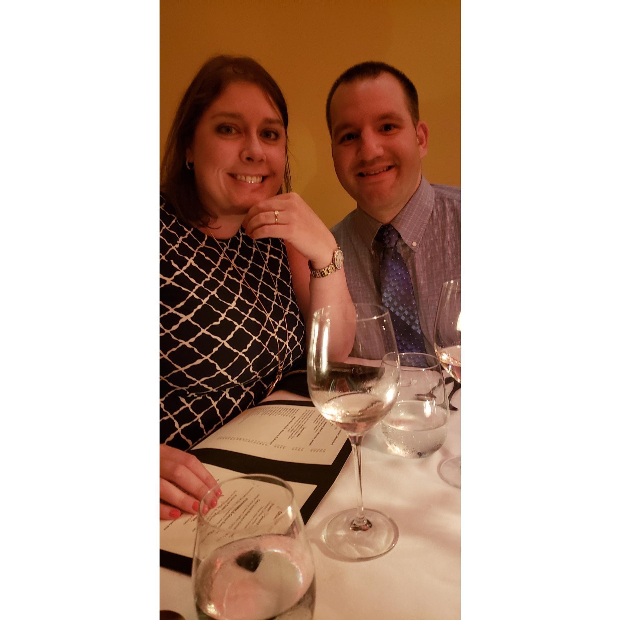 Engagement celebration with the Ambrosis!