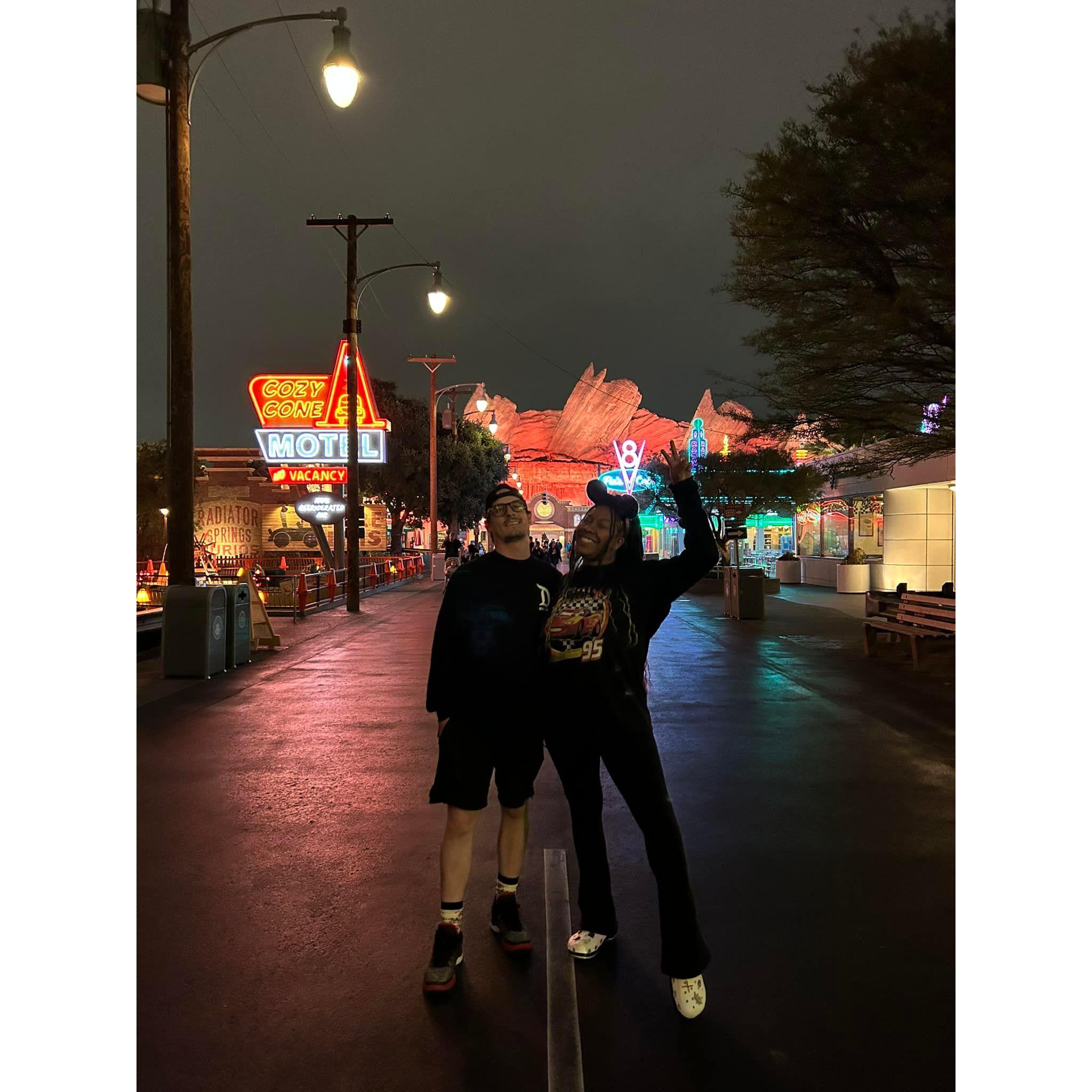 Our first Disneyland trip together!