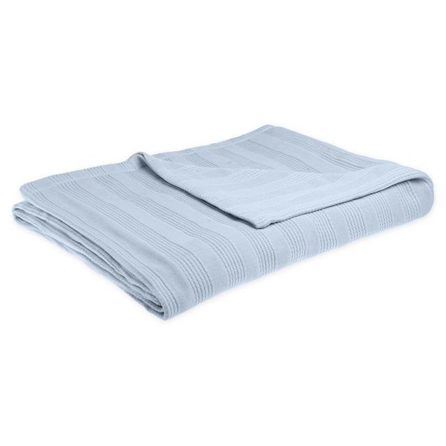Nestwell™ Cozy Micro Cotton® King Blanket in Blue