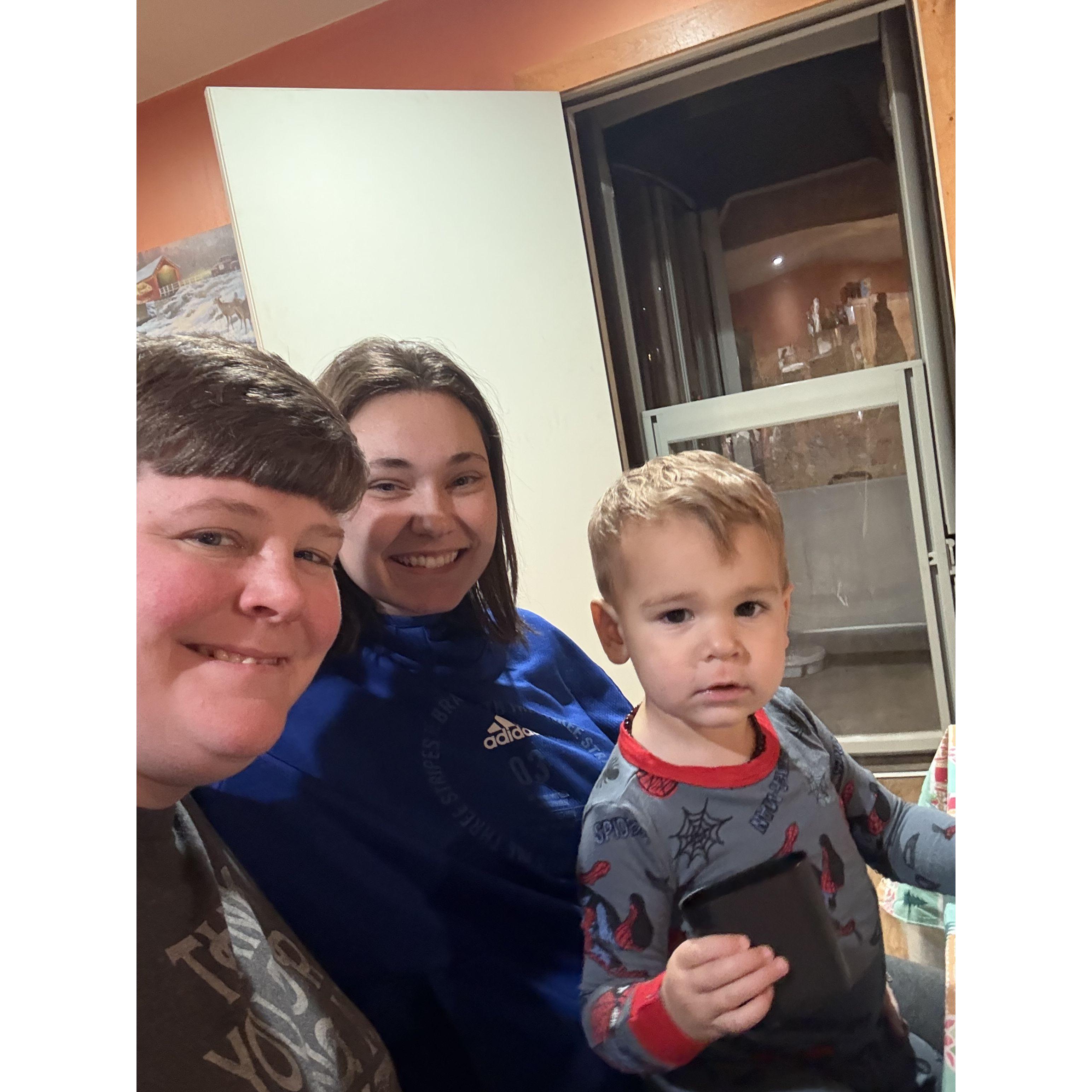 Our first Christmas! A very crazy first Christmas