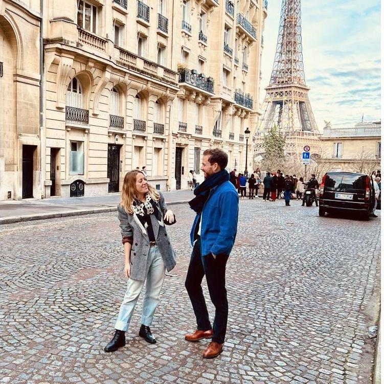 Our first trip to Paris together for Christmas & NYE.