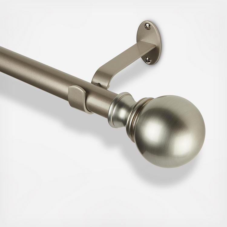 Elrene Home Fashions, Cordelia Single Curtain Rod | Zola