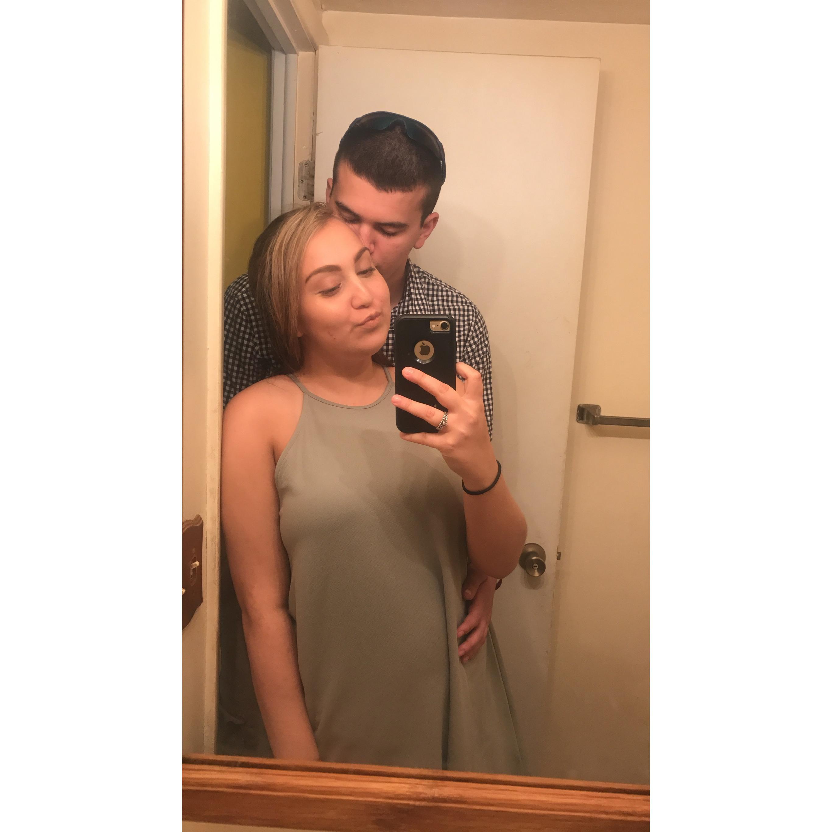 Our 1 year dating anniversary! <3