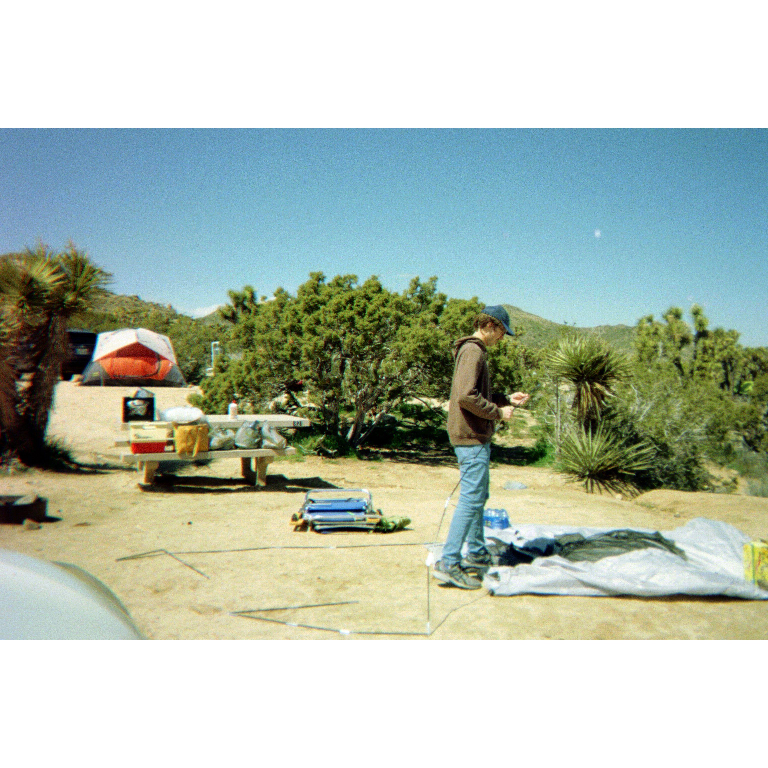 Camping trip in Joshua Tree!
